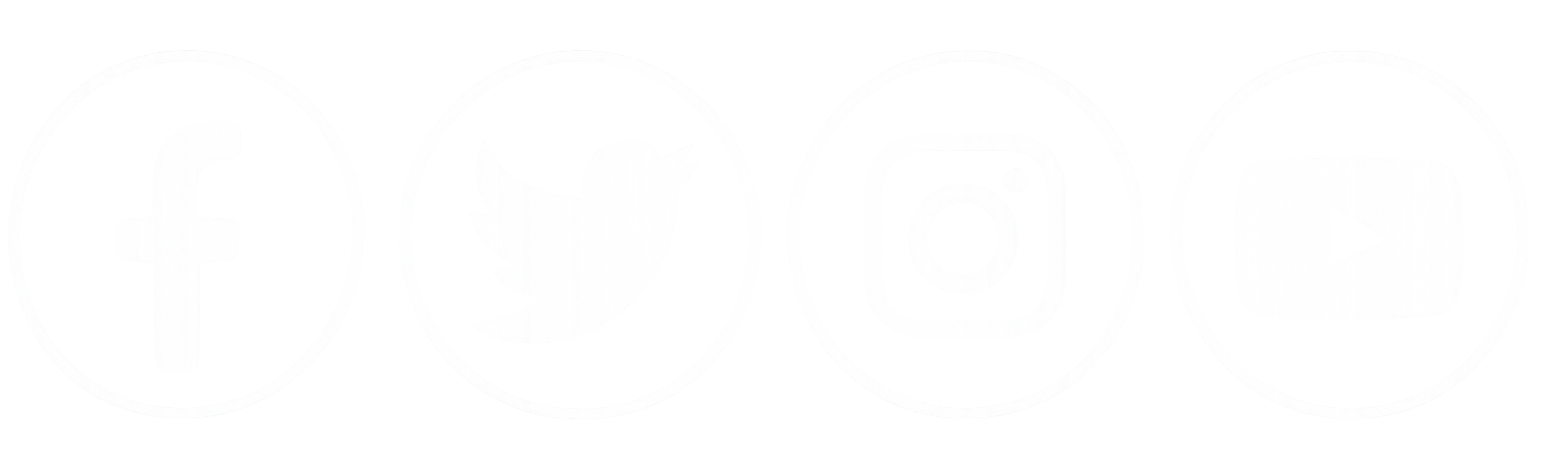 facebook, twitter, instagram, youtube